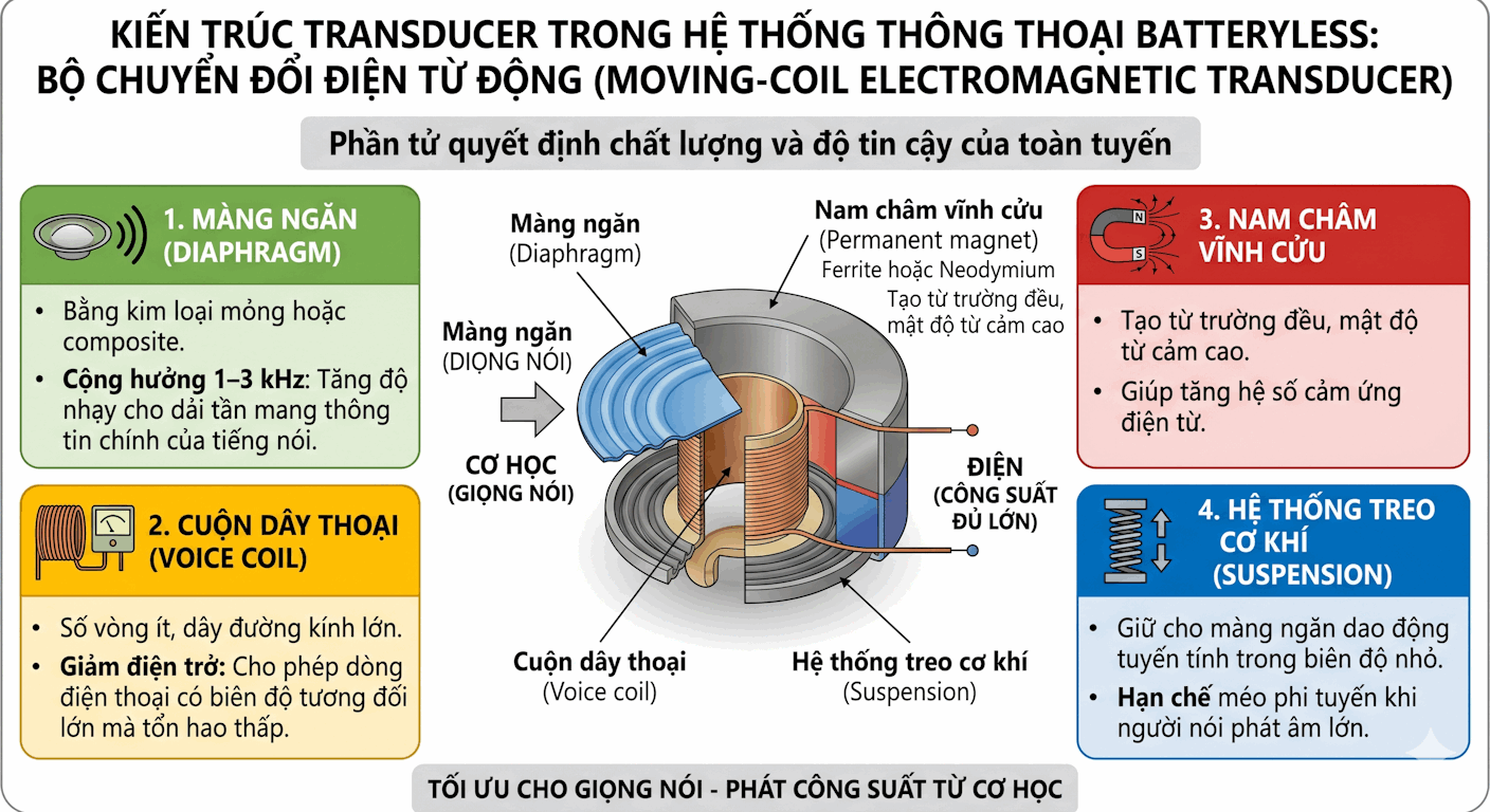 Kiến trúc transducer trong Hệ Thống Thông Thoại